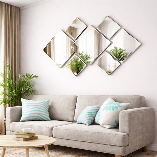 3D Acrylic Mirror Wall Stickers